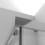 Box doccia LISBONA doppia porta scorrevole rettangolare 3 lati 90x70x70 cm altezza 190 cm cristallo 6 mm