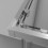 Box doccia LISBONA doppia porta scorrevole rettangolare 3 lati 90x70x70 cm altezza 190 cm cristallo 6 mm