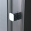 Box doccia MOSCA doppia porta scorrevole rettangolare 3 lati 110x80x80 cm altezza 200 cm cristallo 8 mm
