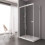 Box doccia MOSCA porta scorrevole rettangolare 120x70 cm altezza 200 cm cristallo 8 mm