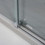 Porta doccia MOSCA scorrevole a nicchia 140 cm altezza 200 cm cristallo 8 mm