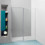 Porta doccia OSLO battente a nicchia 120 cm altezza 200 cm cristallo 6 mm