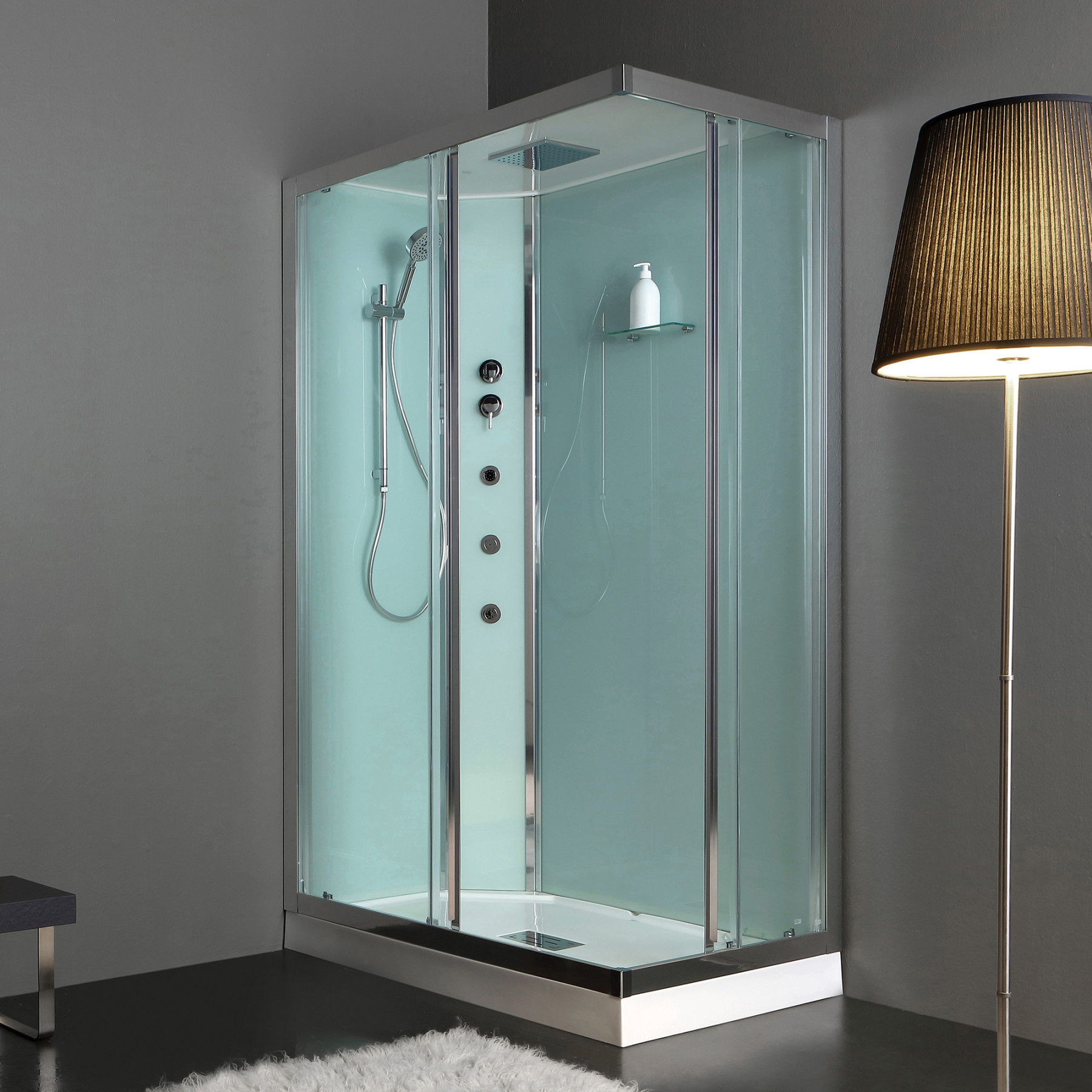 Cabina Doccia Multifunzione 90x70.Cabine Doccia Showerdesign