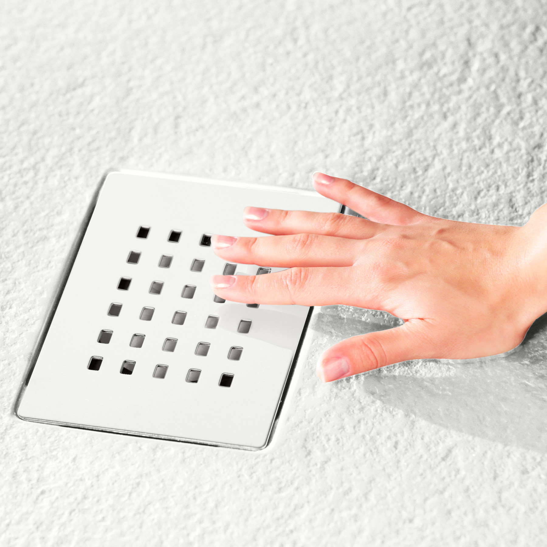 Piatto Doccia MILANO 130x70 cm resina alto 3 cm effetto ardesia, Bianco Opaco