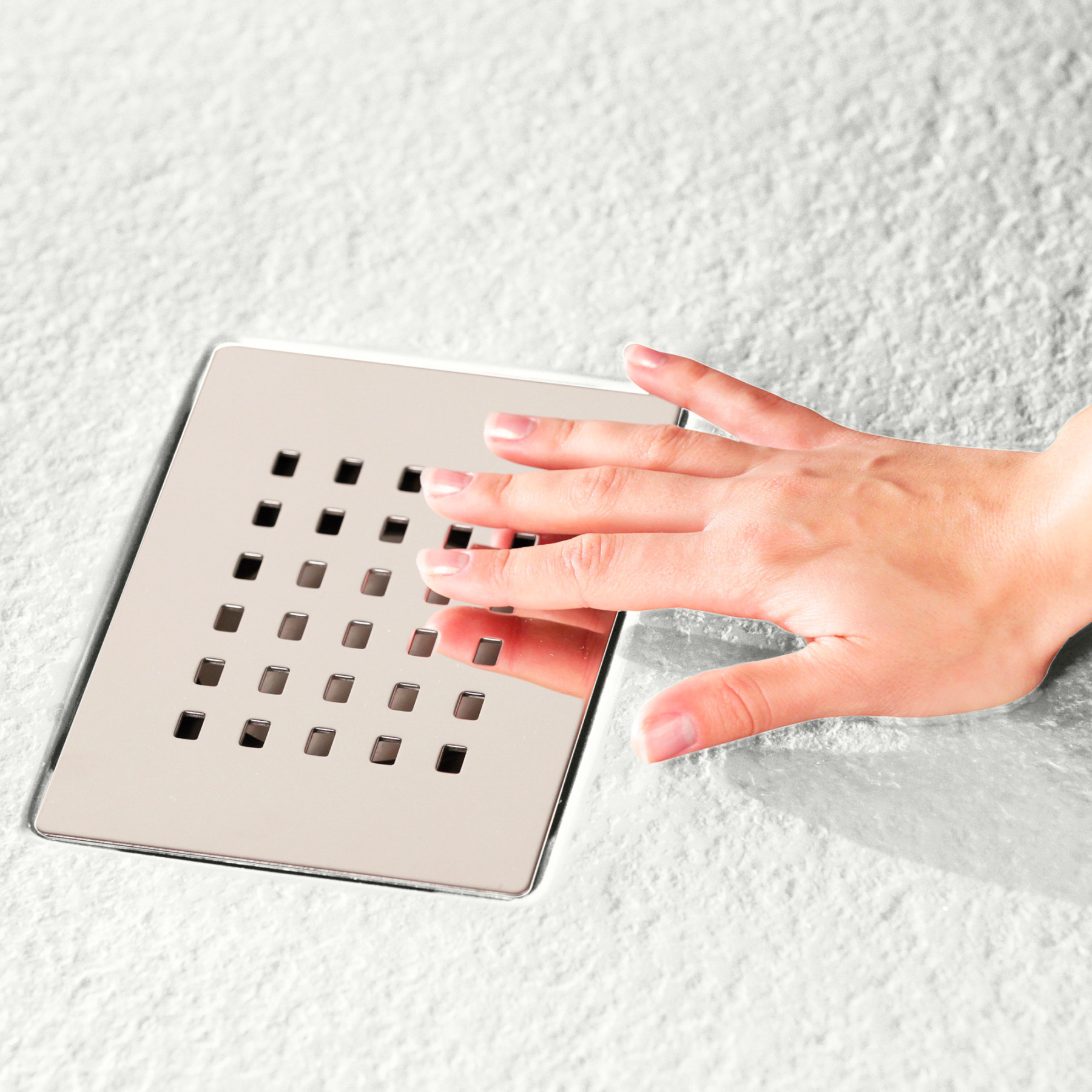 Piatto Doccia MILANO 170x80 cm resina alto 3 cm effetto ardesia, Bianco Opaco