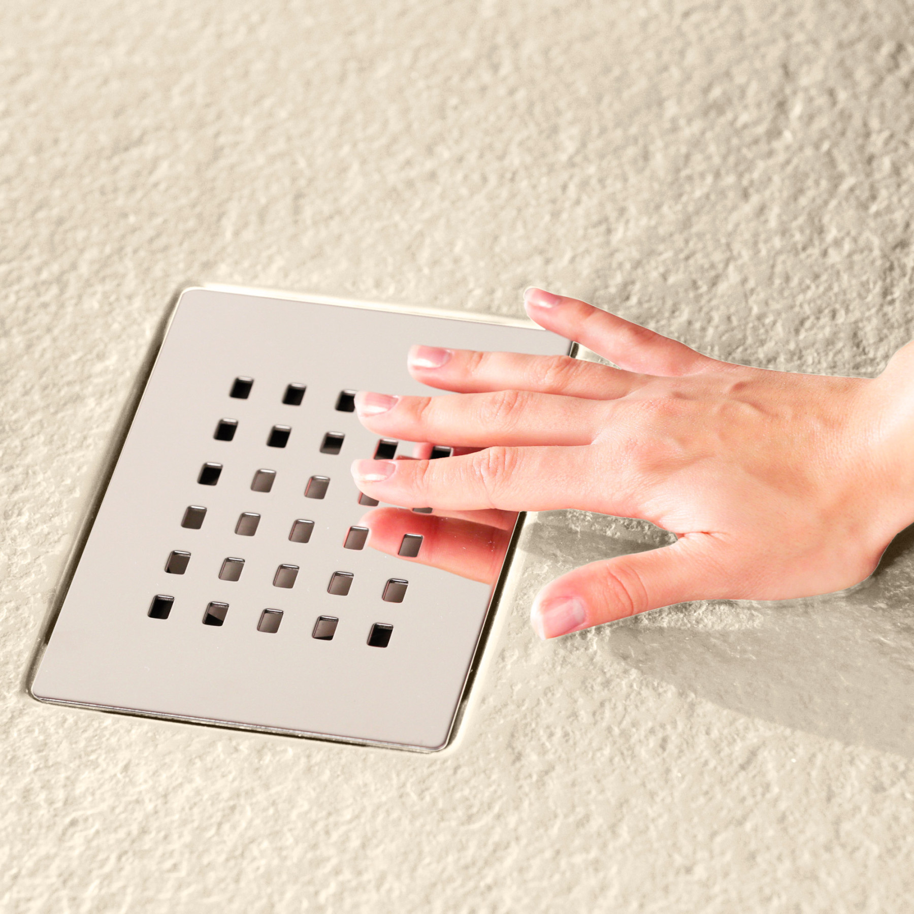 Piatto Doccia MILANO 180x90 cm resina alto 3 cm effetto ardesia, Panna Opaco