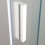 Box doccia TOKYO porta scorrevole rettangolare 3 lati 100x80x80cm altezza 200 cm cristallo 6 mm bianco opaco