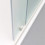 Box doccia TOKYO porta scorrevole rettangolare 3 lati 100x80x80cm altezza 200 cm cristallo 6 mm bianco opaco