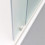 Box doccia TOKYO doppia porta scorrevole rettangolare 90x75 cm altezza 200 cm cristallo 6 mm bianco opaco