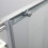 Box doccia OSLO doppia porta scorrevole quadrato 3 lati 75x75x75 cm altezza 200 cm cristallo 6 mm