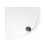 Piatto Doccia acrilico TORINO semicircolare 90x90 cm alto 4,5 Bianco Lucido