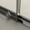 Box doccia LISBONA doppia porta scorrevole rettangolare 3 lati 100x70x70 cm altezza 190 cm cristallo 6 mm