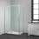 Box doccia TOKYO porta scorrevole rettangolare 110x75 cm altezza 200 cm cristallo 6 mm