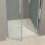 Porta doccia OSLO Saloon a nicchia 70 cm altezza 200 cm cristallo 6 mm