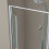 Porta doccia OSLO Saloon a nicchia 70 cm altezza 200 cm cristallo 6 mm