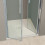 Porta doccia OSLO Saloon a nicchia 75 cm altezza 200 cm cristallo 6 mm