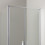 Box doccia angolare OSLO 100x70 cm porta saloon altezza 200 cm cristallo 6 mm