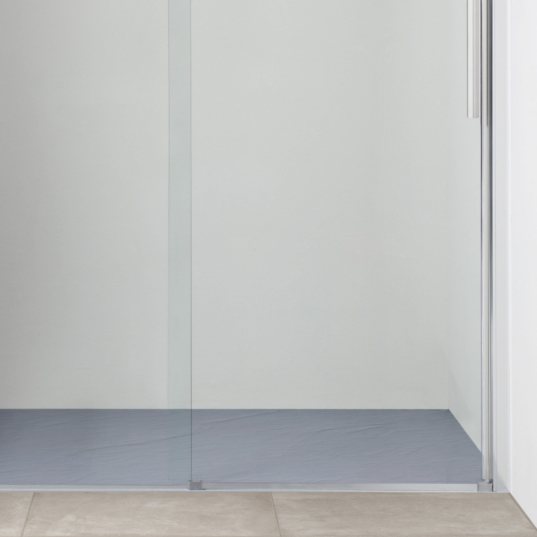 Porta doccia OSLO scorrevole a nicchia 130 cm altezza 200 cm cristallo 6 mm