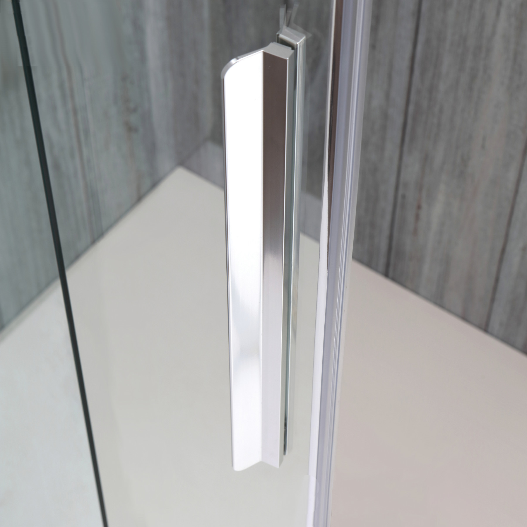 Box doccia OSLO porta scorrevole rettangolare 120x80 cm altezza 200 cm cristallo 6 mm