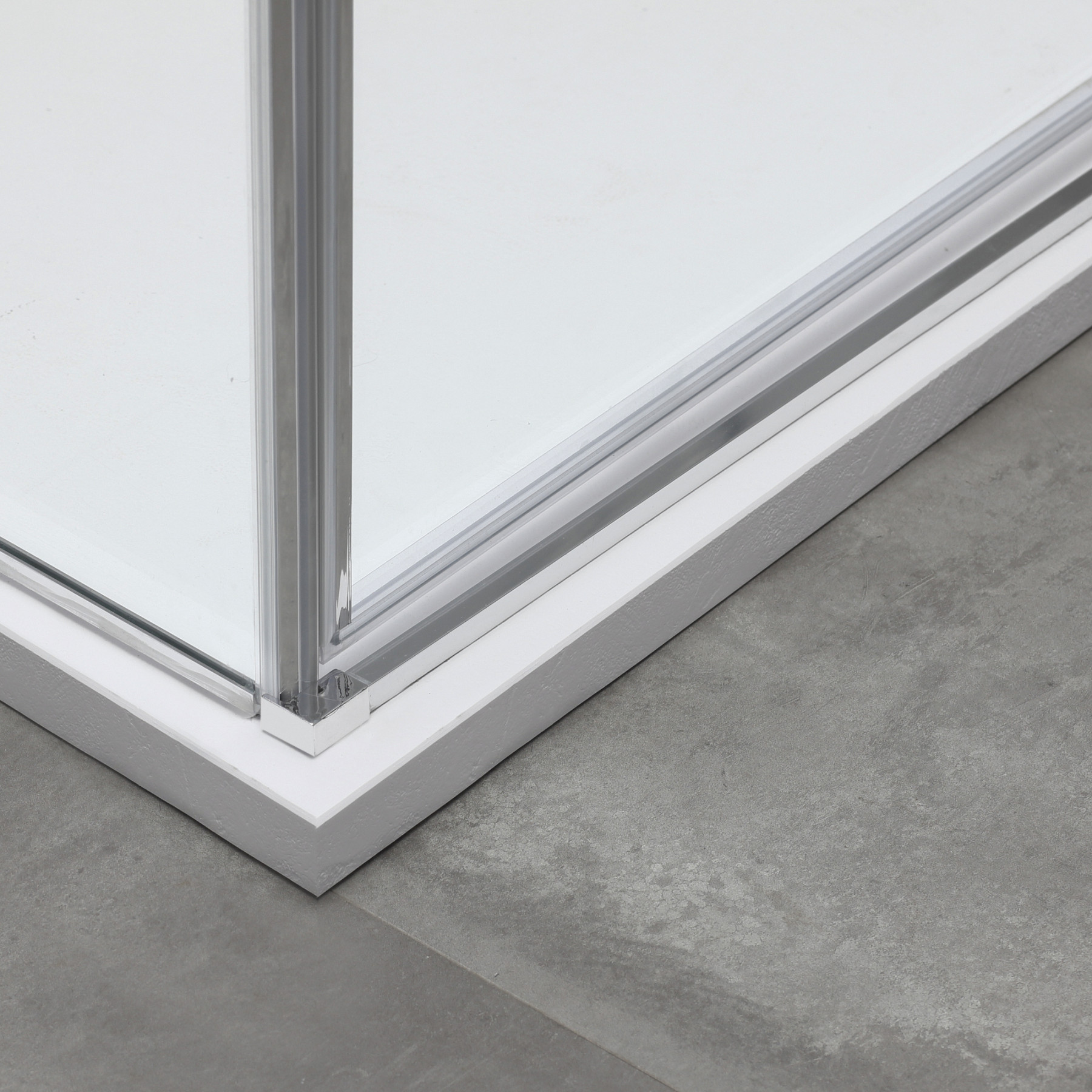 Box doccia OSLO porta battente rettangolare 90x70 cm altezza 200 cm cristallo 6 mm