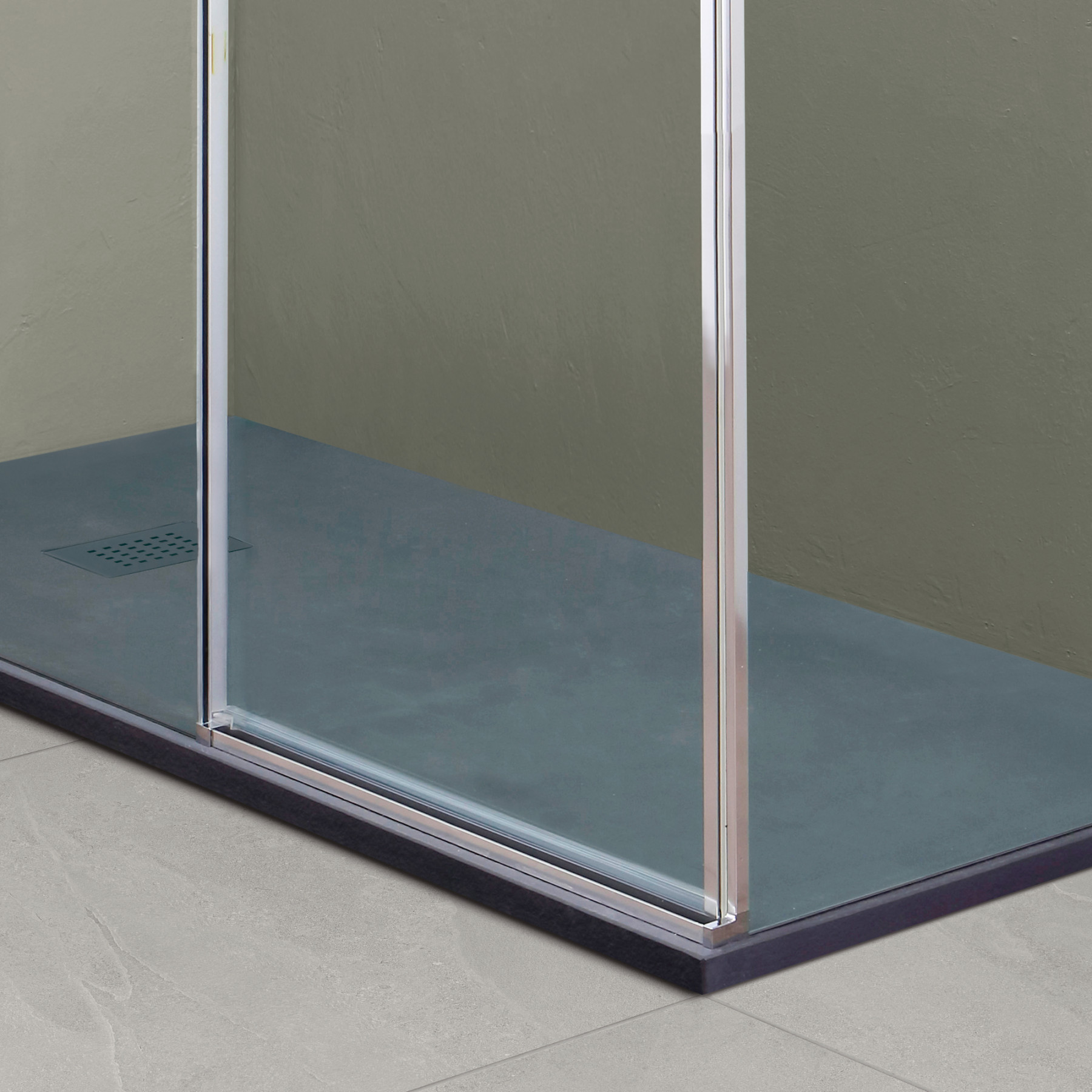 Box doccia DENVER porta scorrevole 110x70 cm SX cristallo 8 mm