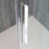 Porta doccia OSLO battente a nicchia 80 cm altezza 200 cm cristallo 6 mm