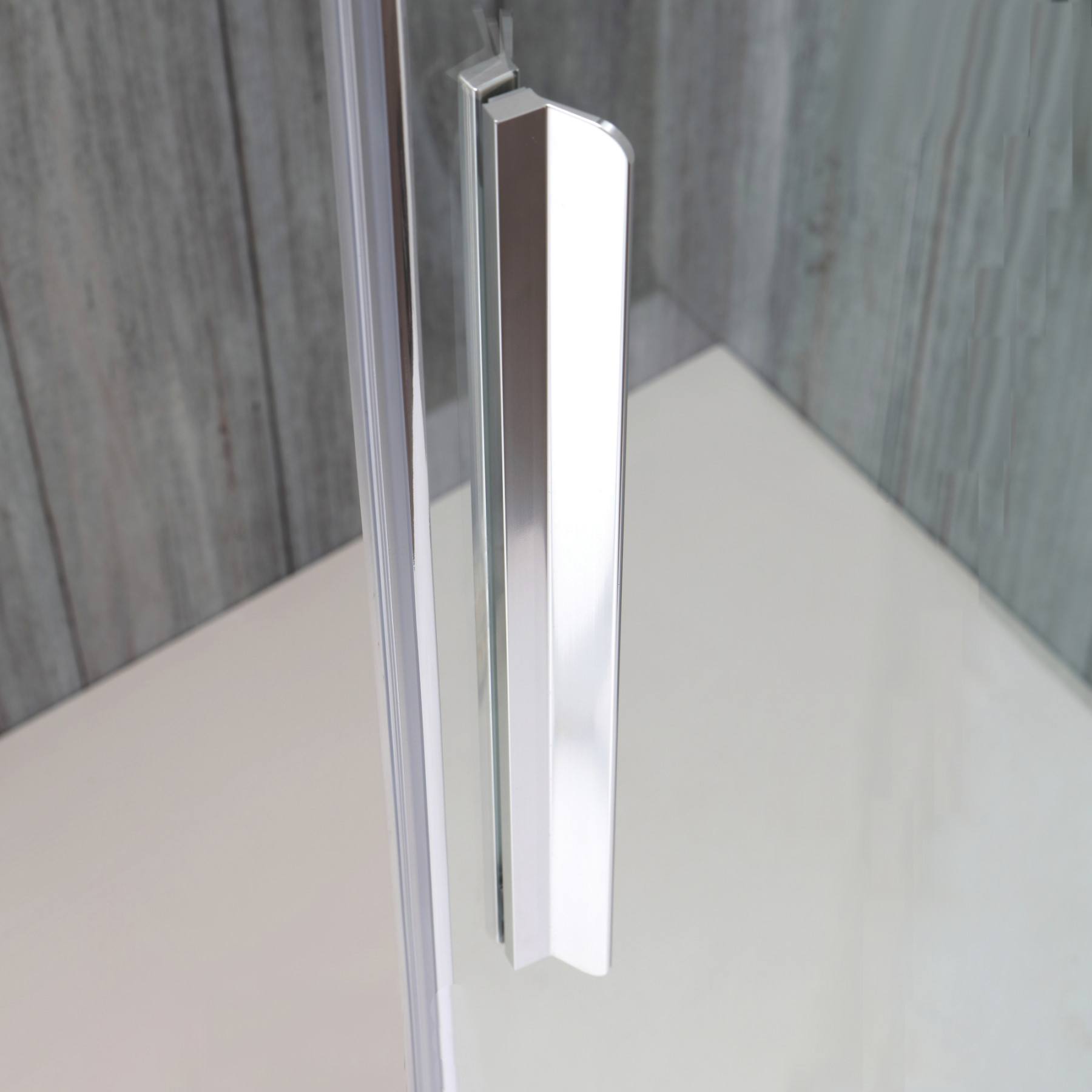 Porta doccia OSLO battente a nicchia 120 cm altezza 200 cm cristallo 6 mm