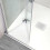 Box doccia angolare OSLO pieghevole 70x70 cm altezza 200 cm cristallo 6 mm