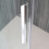 Box doccia OSLO porta battente con fissetto più fisso rettangolare 110x80 cm altezza 200 cm cristallo 6 mm