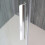 Box doccia OSLO porta battente con fissetto più fisso rettangolare 120x75 cm altezza 200 cm cristallo 6 mm