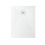 Piatto Doccia VERONA 120x90 cm ultraslim 2,6 cm effetto pietra, con piletta, Bianco Opaco