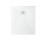 Piatto Doccia VERONA 90x90 cm ultraslim 2,6 cm effetto pietra, con piletta, Bianco Opaco