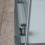 Box doccia TOKYO doppia porta scorrevole quadrato 80x80 cm altezza 200 cm cristallo 6 mm