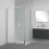Box doccia TOKYO porta battente rettangolare 90x70 cm altezza 200 cm cristallo 6 mm